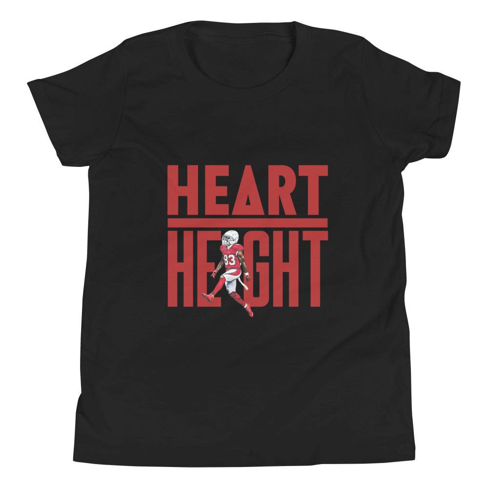 Greg Dortch "Heart Over Height" Youth T-Shirt - Fan Arch
