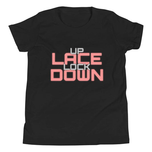Angelo Sharpless "Lace Up Lock Down" Youth T-Shirt - Fan Arch