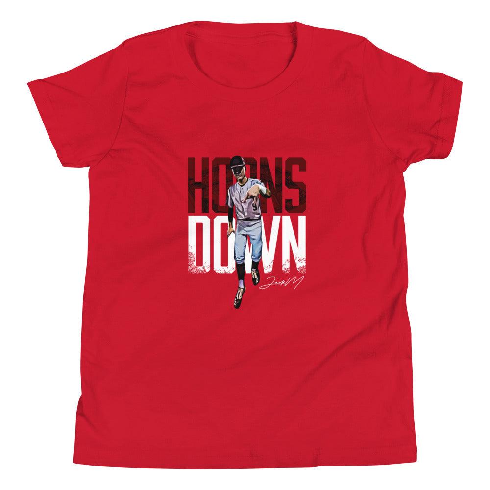 Jack Moss "Horns Down" Youth T-Shirt - Fan Arch