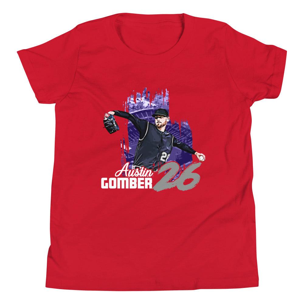Austin Gomber "Strike" Youth T-Shirt - Fan Arch