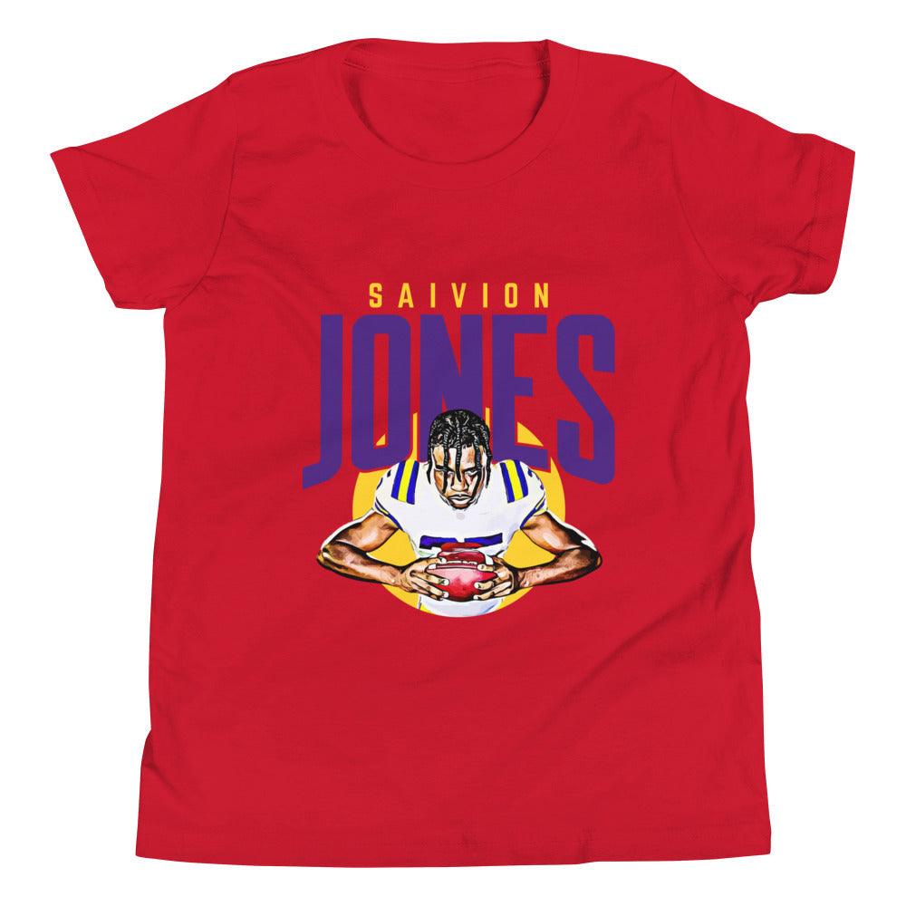 Saivion Jones "Focused" Youth T-Shirt - Fan Arch