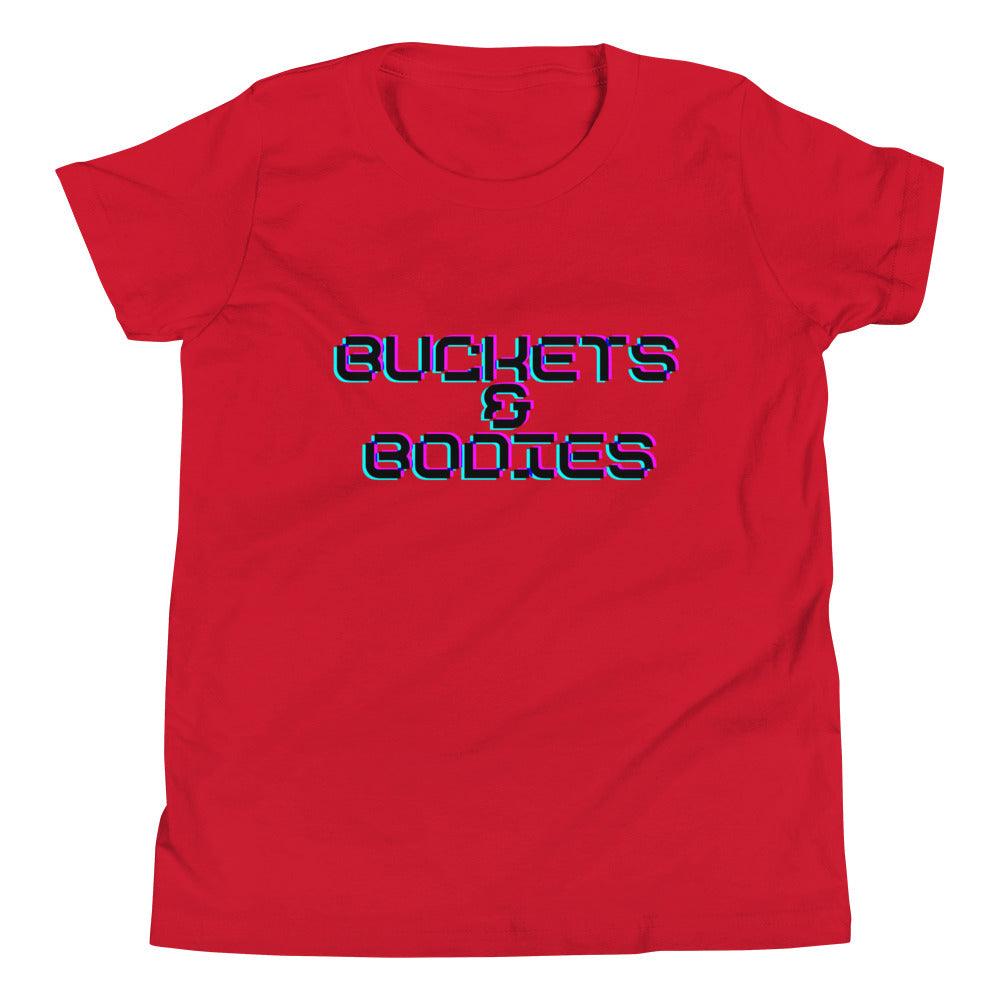 Angelo Sharpless "Buckets & Bodies" Youth T-Shirt - Fan Arch