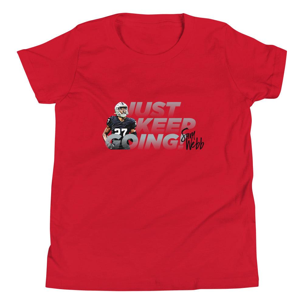 Sam Webb "Keep Going" Youth T-Shirt - Fan Arch