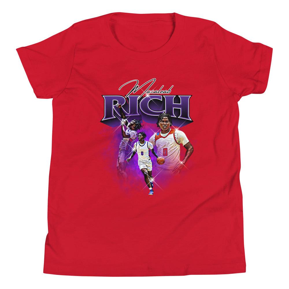 Macaleab Rich "Vintage" Youth T-Shirt - Fan Arch