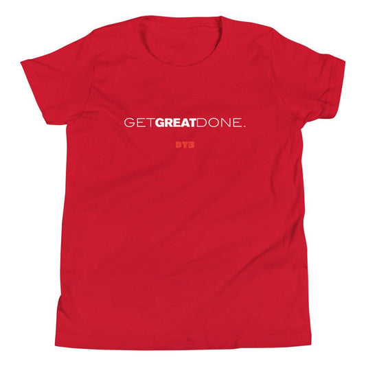 David Tyree "Get Great Done" Youth T-Shirt - Fan Arch