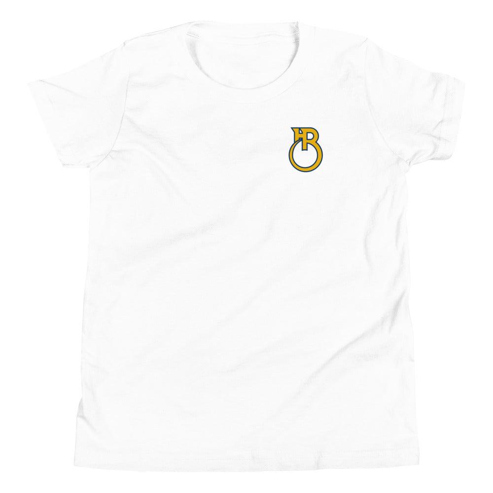 Hershey Black "HB" Youth Short Sleeve T-Shirt - Fan Arch