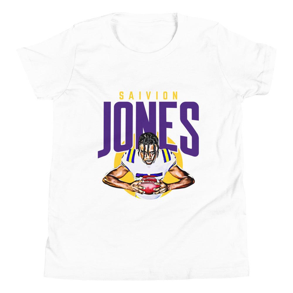 Saivion Jones "Focused" Youth T-Shirt - Fan Arch