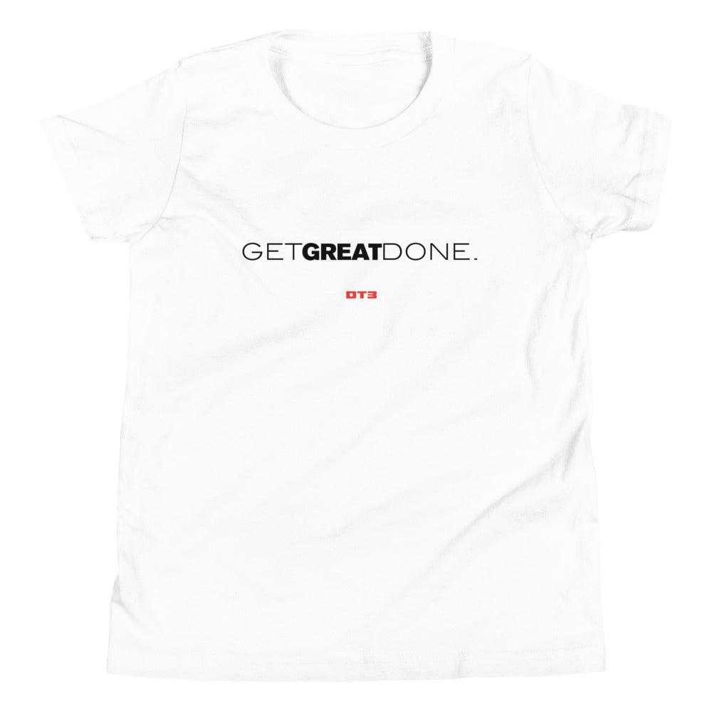 David Tyree "Get Great Done" Youth T-Shirt - Fan Arch